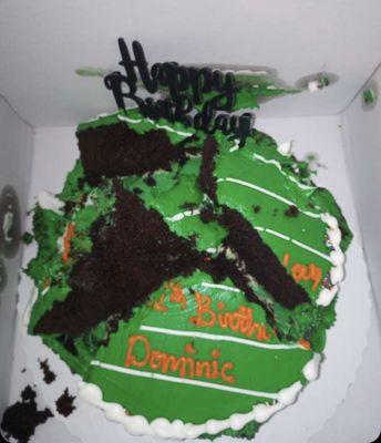 Football cake