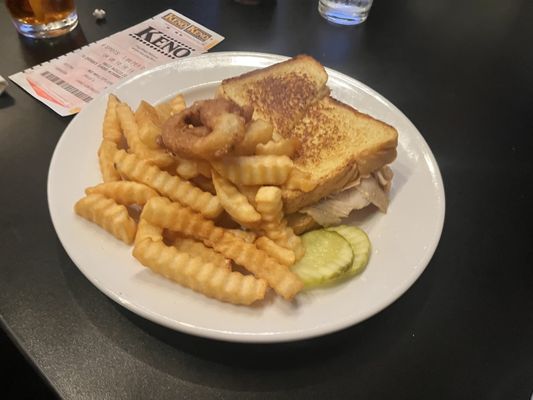 Turkey melt