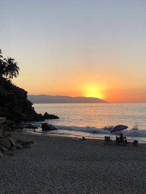 Let us take you to this sunset at the all inclusive Hyatt Ziva in Puerto Vallarta