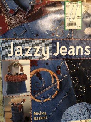 10/23/18. Tuesday afternoon. Jazzy Jeans. Hardcover edition. You've needed this. You just didn't know it.