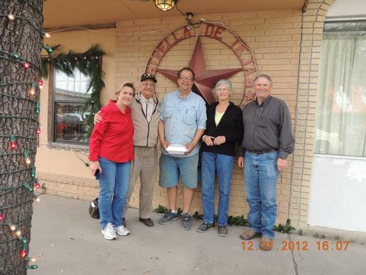 A great Star of Texas marks the outside of the building, a good background for photos, and, an easy landmark to find.