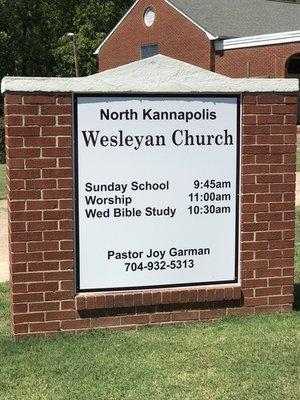 North Kannapolis Wesleyan Church opening hours