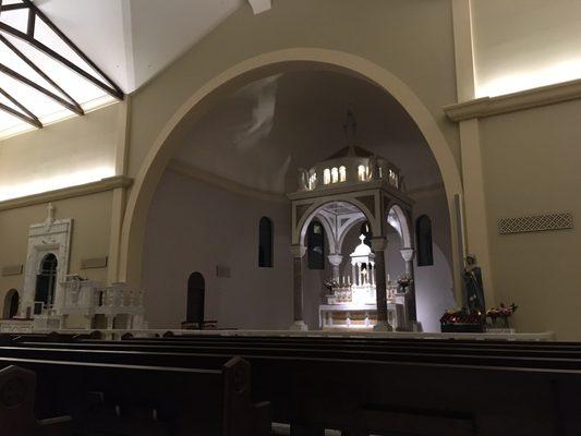 Main church in the evening