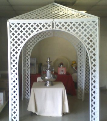 We offer gazebos, too!