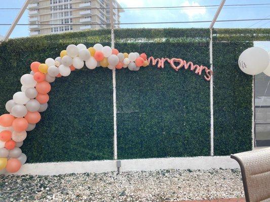 Green Grass Backdrop (outside Courtyard)