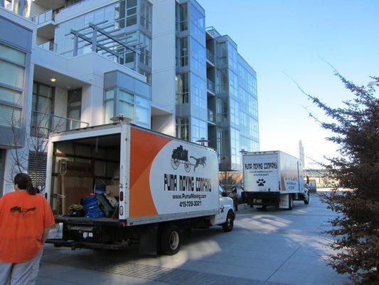 We are preferred movers of different CONDOs in San Francisco City.