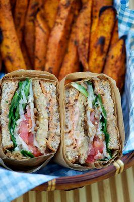 Sandwich Sweet Potato Fry Basket