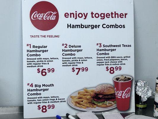 Combo meals