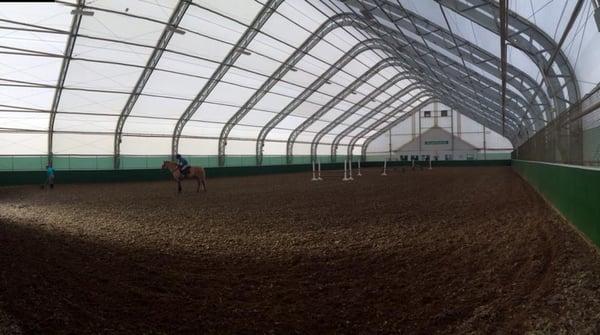 Indoor arena.