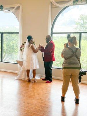 Congratulations to this new couple, we love celebrating micro weddings. Check out our packages, including photography services and more!