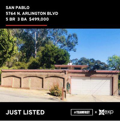 San Pablo Hills, CA. Fixer Property.