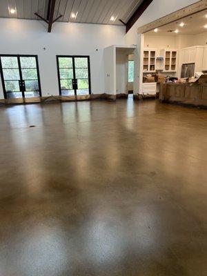 Concrete sealer mat finishes