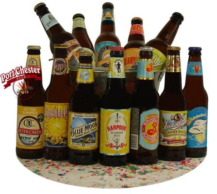 Beach Beer Gift Basket