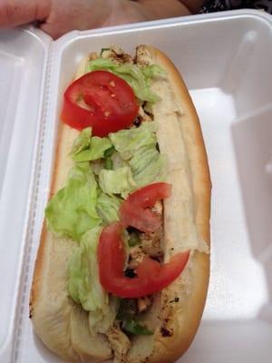 Philly chicken cheesesteak