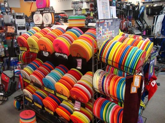 We have disc golf equipment! 