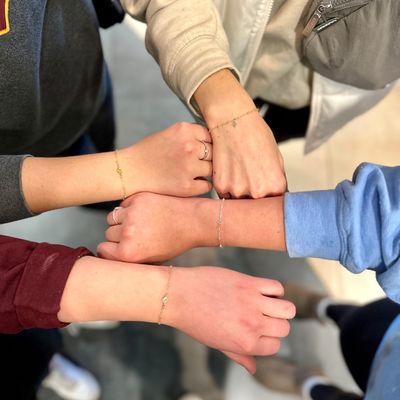 Permanent friendship bracelets