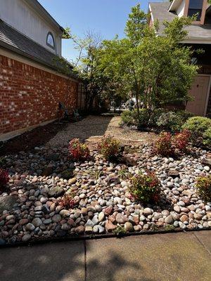 Cornerstone LMC is a team of contractors specializing in drainage installations, landscaping, and outdoor construction.