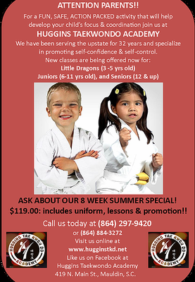 Huggins Tae Kwon Do Academy