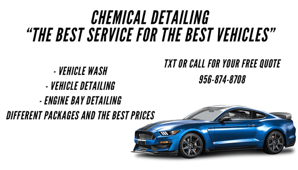 Chemical detailing