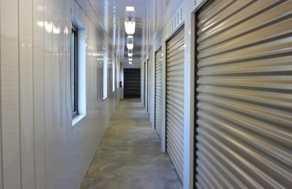 Temperature and humidity controlled storage units.