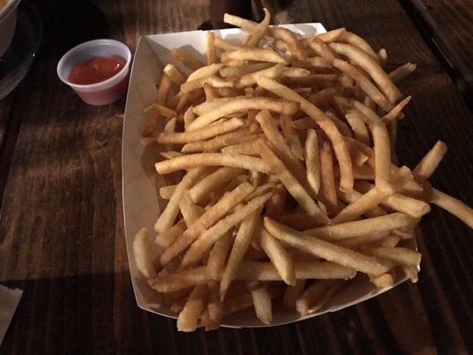 Fries (pretty large portion, $5)