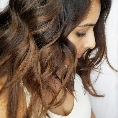 Free-Hand Balayage