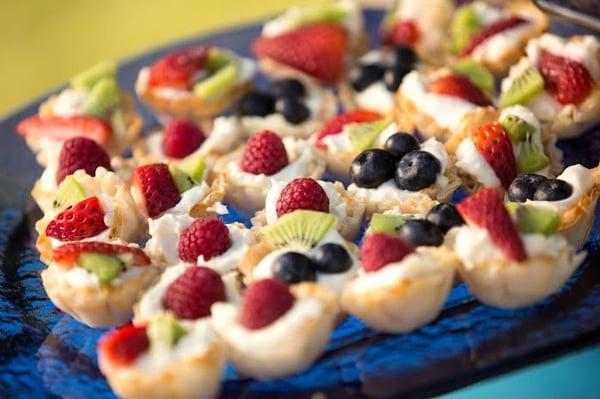 Celebrating their 15th anniversary this month, ALACARTE CATERING's  Fruit Tart - one of the many fabulous dishes available!