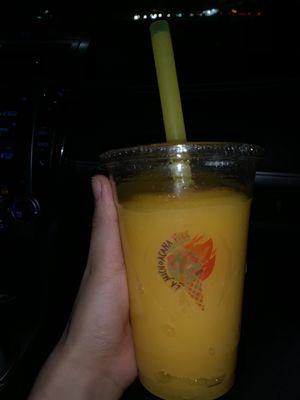 Mango slushie