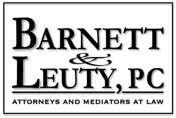 Barnett & Leuty, PC stacked logo with border