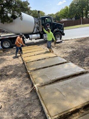 Weatherford - Concrete Pour