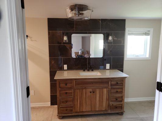 Loft bathroom remodel. Heated floors and much more