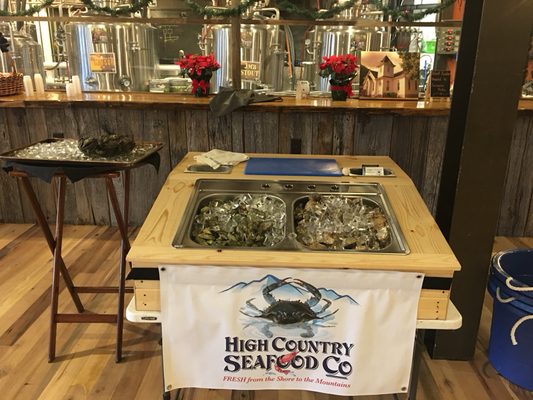 First Mobile Oysters Station in the High Country