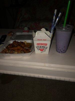 Taro Boba, General Tao Chicken