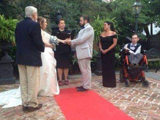 Ceremony at Degas House in New Orleans, LA. Registered officiant in Orleans & Jefferson Parishes. Limited availability in Louisiana.