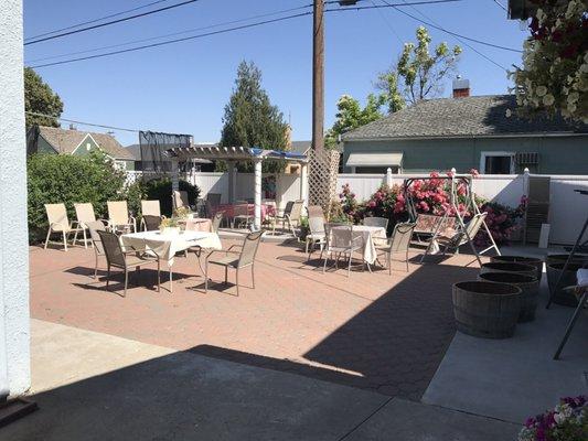 Cute outdoor patio