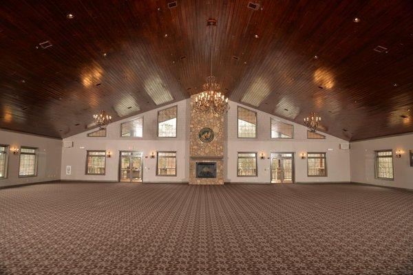 Ballroom View facing the Fireplace