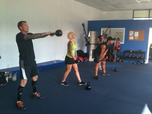 Morning Bootcamp at Achieve Health and Fitness!