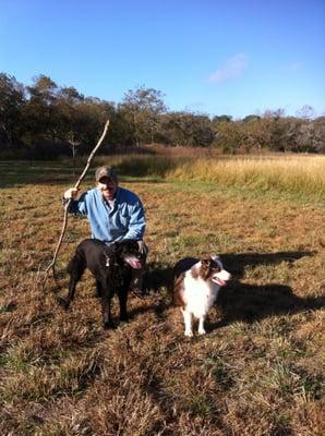 Rick and friends at Berry Springs Park