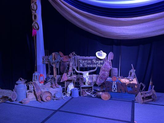 Western Decor for staging events