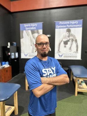 Meet Chad, our Massage Therapist! Our clinic is lucky to have his talent and skills available to our patients. $120 for the Intro Massage!