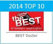 We were voted Top 10 in Evening Magazine's Best of Western Washington in 2014