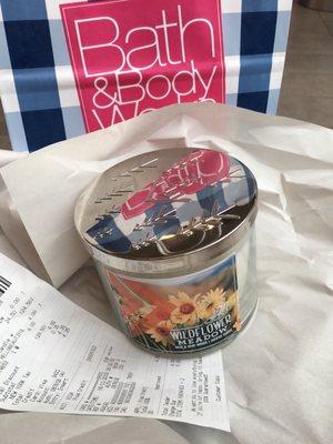 Free 3 Wick Candle