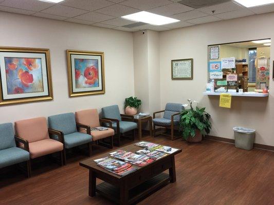 Waiting room at Florida Internal Medicine