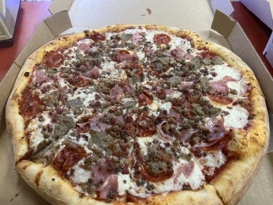 Meat lover pizza