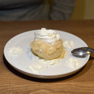 Fried vanilla ice cream