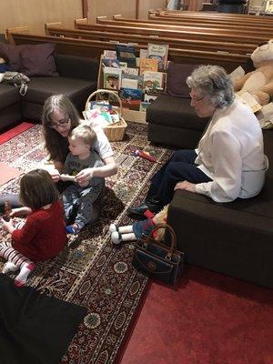 Worship across generations at St. James.