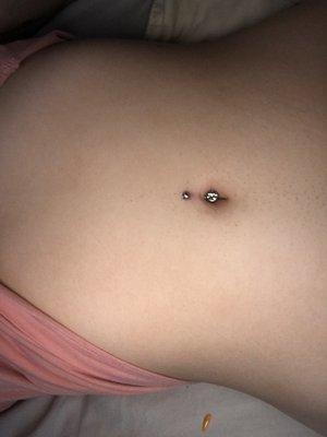 Belly piercing !!