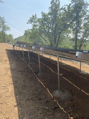 17KW ground mount system