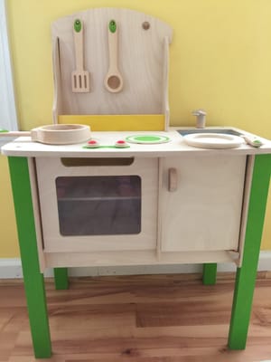 Our new play kitchen