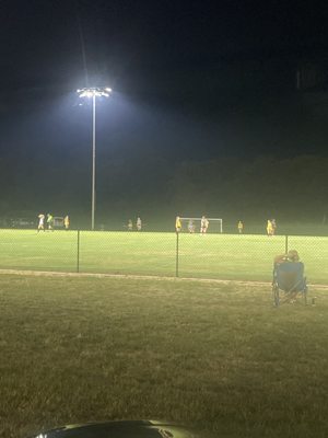 Night soccer